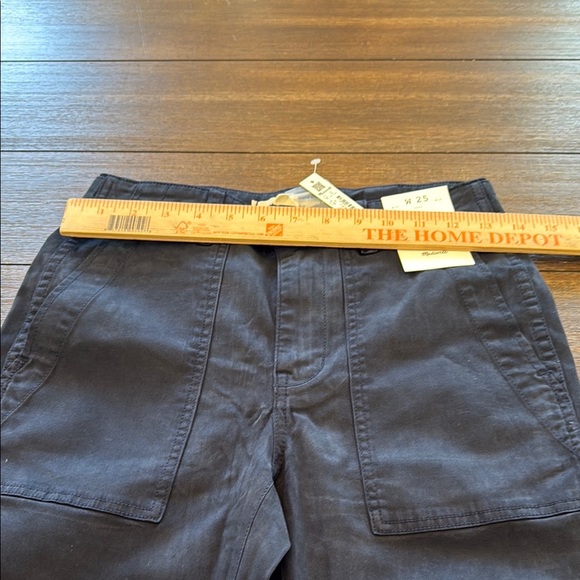 Madewell The Slim Straight Utility Pant in Garment Dye Size 25 - Picture 12 of 14